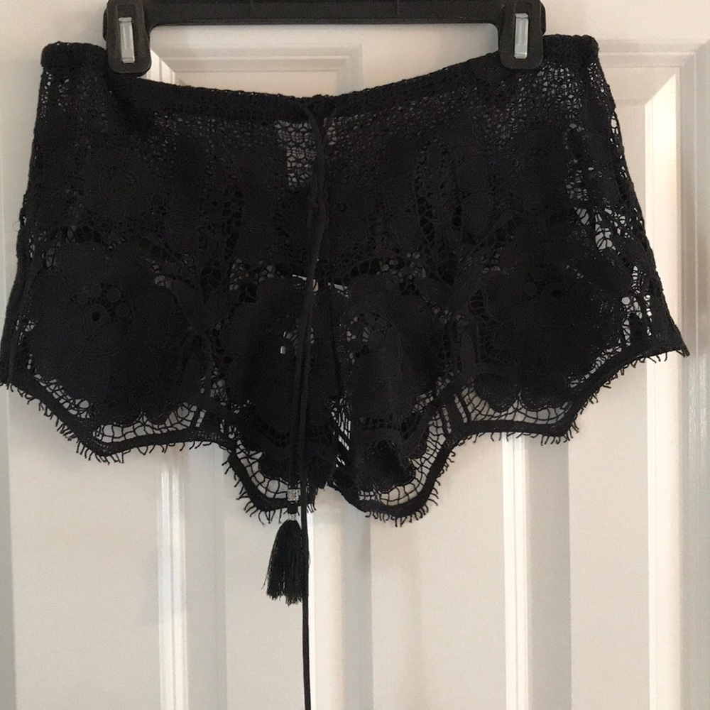Beach coverup shorts